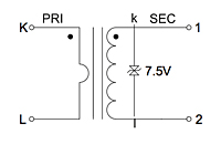 Schematic Diagram for P4023 200 Ampere (A) Outdoor Split Core Current Transformers